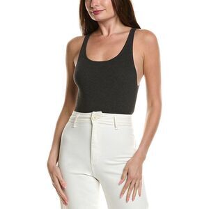 Michael Kors Collection Womens Tank Bodysuit, Gray